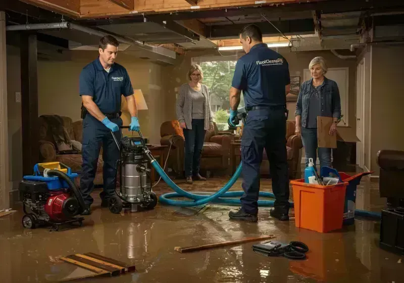 Basement Water Extraction and Removal Techniques process in Kingsley, MI